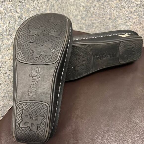 Alegria Colorful Floral Maryjane Leather Shoes size 35 US 5/5.5 - Picture 4 of 4